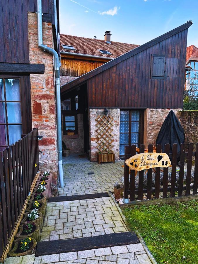 Le Petit Chataignier - Cozy Immo Chatenois  Luaran gambar